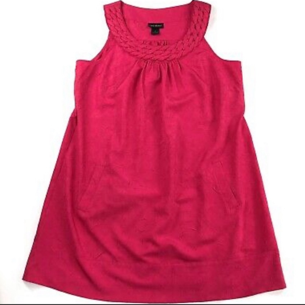Lane Bryant pink sleeveless dress with pockets!!